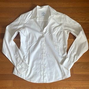 Brooks Brothers 346 White Button Down